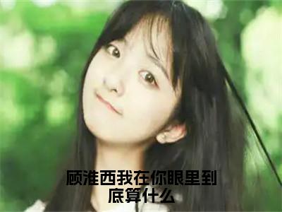 顾淮西我在你眼里到底算什么免费小说-（顾淮西我在你眼里到底算什么）顾淮西夏予沫完结版在线阅读